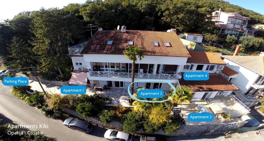 Apartments Kiki Opatija Bagian luar foto